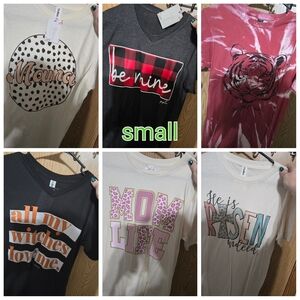 Womans Small Graphic Tees